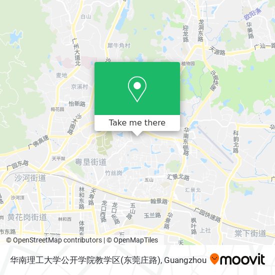 华南理工大学公开学院教学区(东莞庄路) map