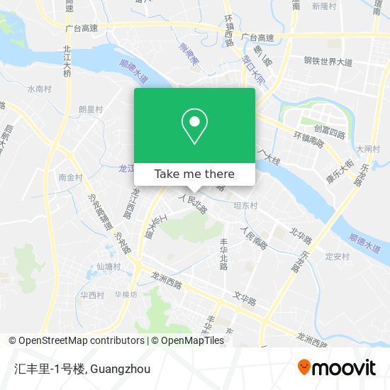汇丰里-1号楼 map