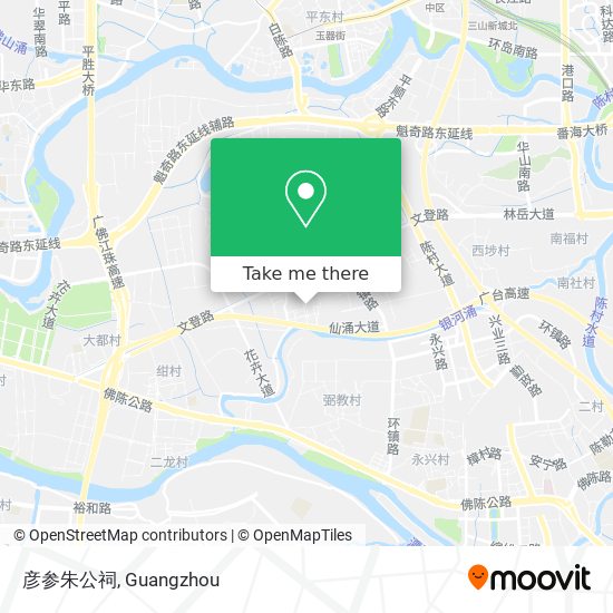 彦参朱公祠 map