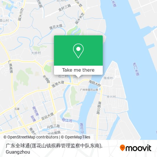 广东全球通(莲花山镇殡葬管理监察中队东南) map