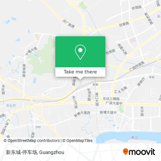 新东城-停车场 map