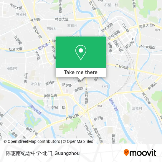 陈惠南纪念中学-北门 map