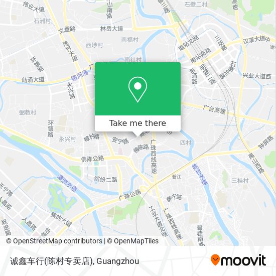 诚鑫车行(陈村专卖店) map