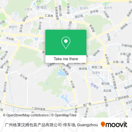 广州格莱汉姆包装产品有限公司-停车场 map