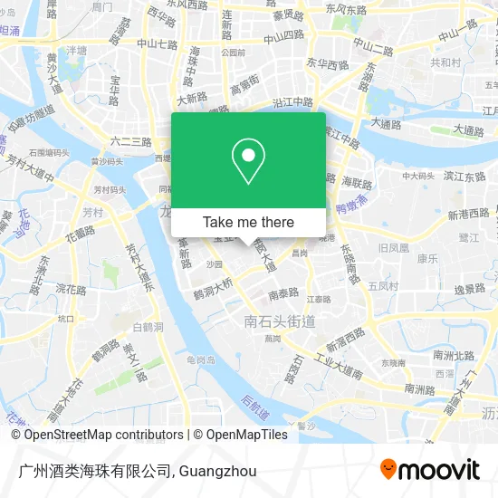 广州酒类海珠有限公司 map