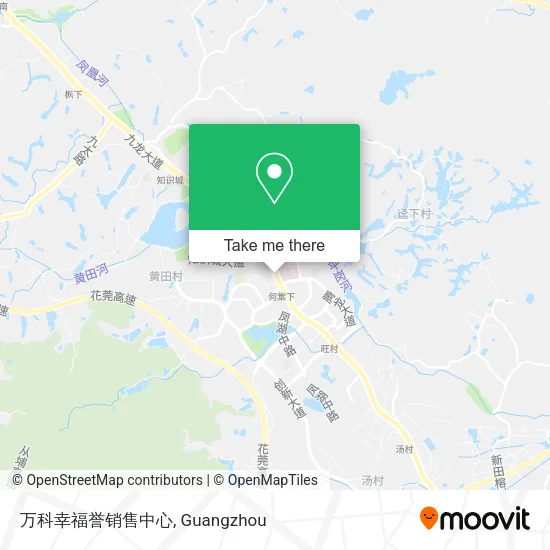 万科幸福誉销售中心 map