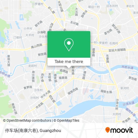 停车场(南康六巷) map
