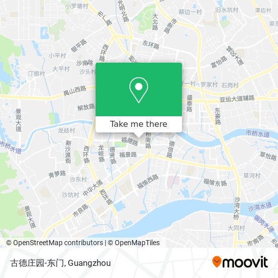 古德庄园-东门 map