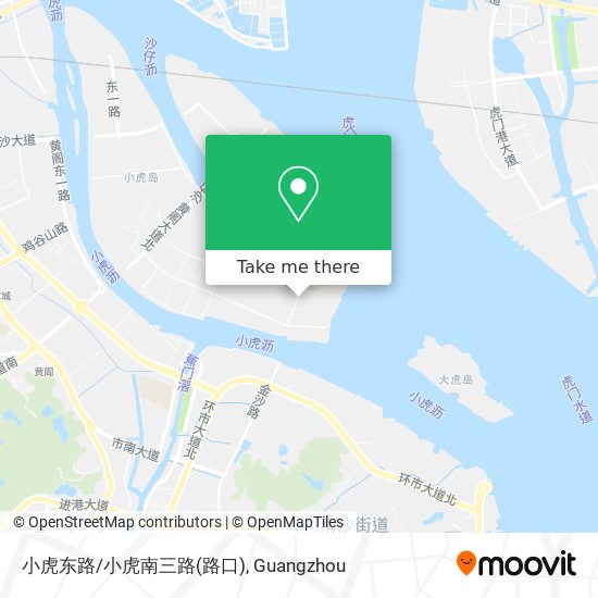 小虎东路/小虎南三路(路口) map