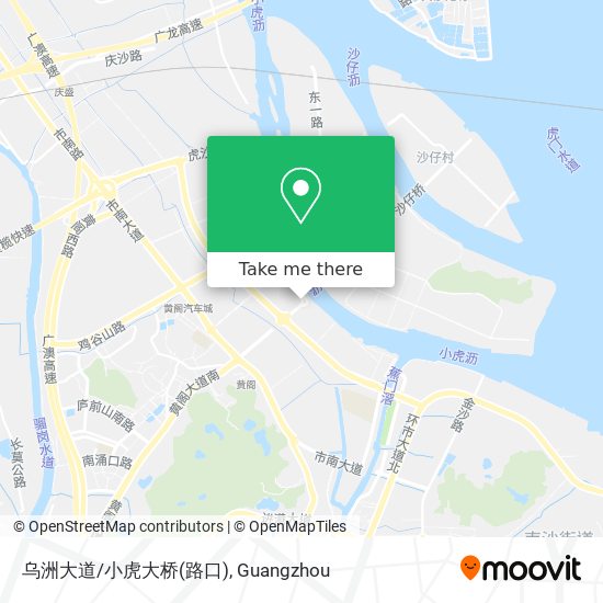 乌洲大道/小虎大桥(路口) map
