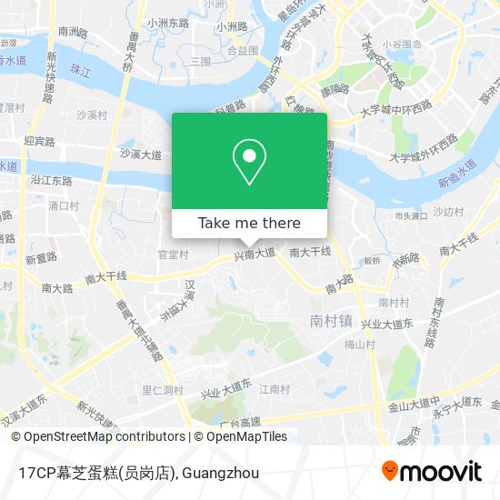 17CP幕芝蛋糕(员岗店) map