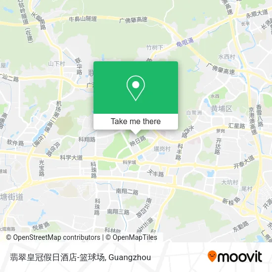 翡翠皇冠假日酒店-篮球场 map