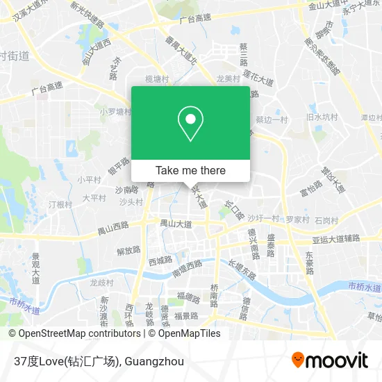 37度Love(钻汇广场) map