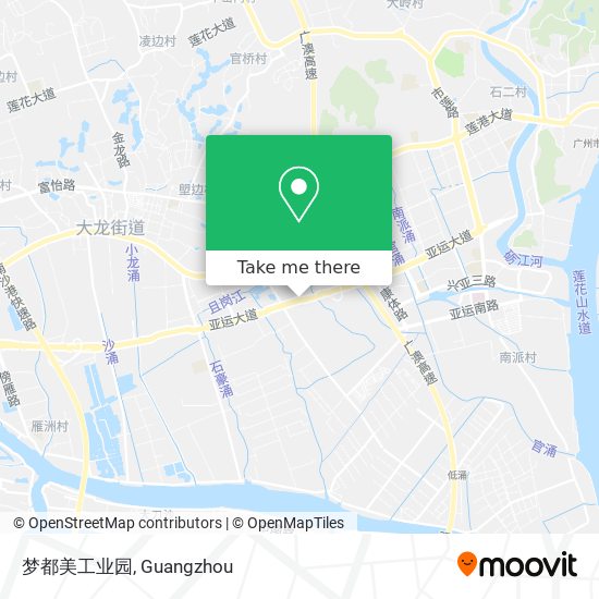 梦都美工业园 map