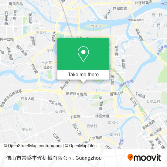 佛山市崇盛丰烨机械有限公司 map