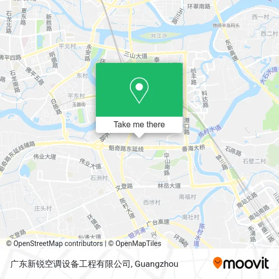 广东新锐空调设备工程有限公司 map