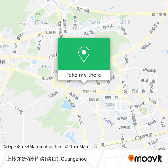 上岭东街/岭竹路(路口) map