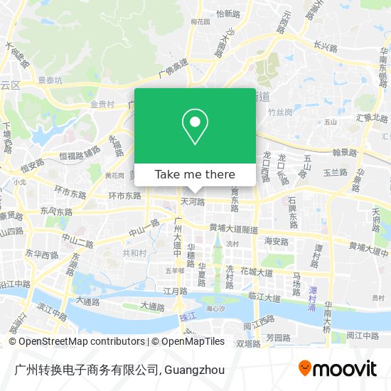 广州转换电子商务有限公司 map