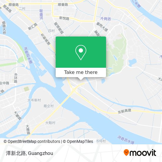 潭新北路 map