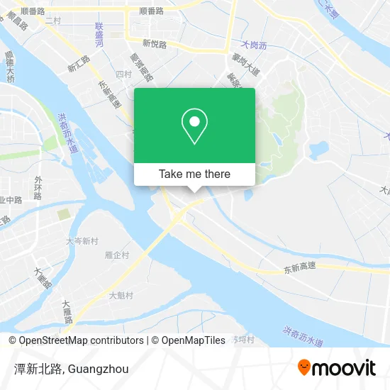 潭新北路 map