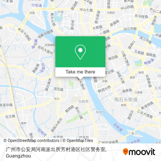 广州市公安局河南派出所芳村港区社区警务室 map