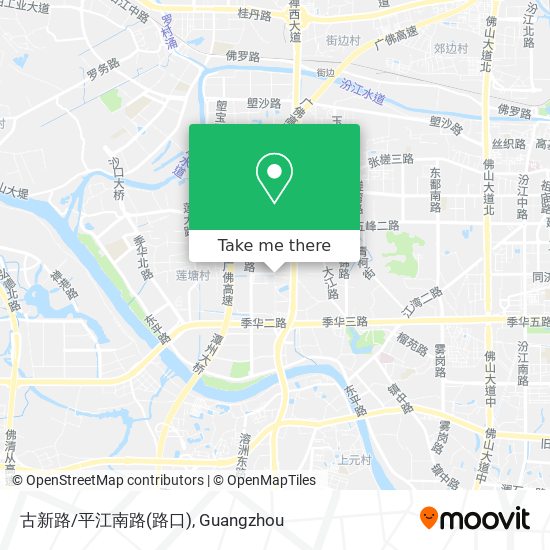 古新路/平江南路(路口) map