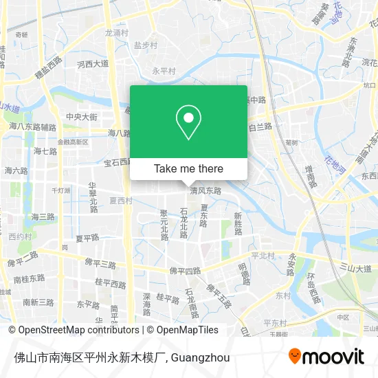 佛山市南海区平州永新木模厂 map