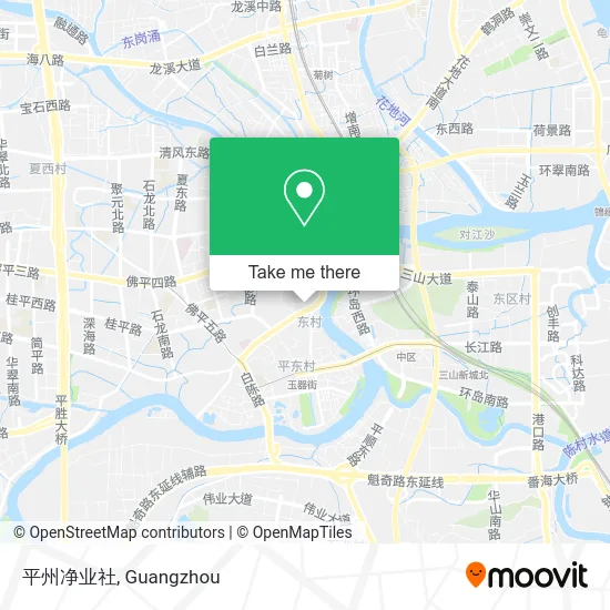 平州净业社 map