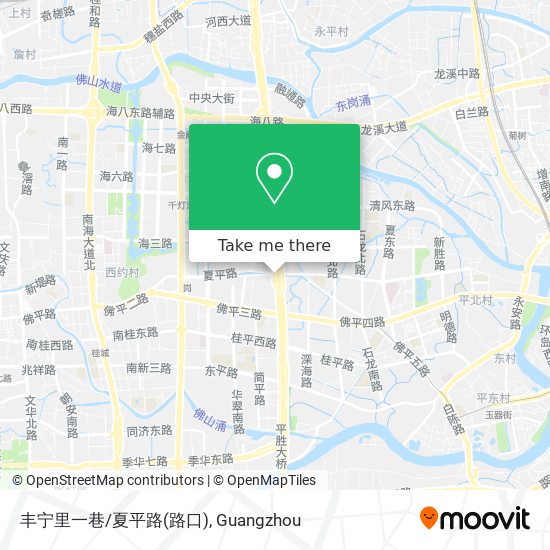 丰宁里一巷/夏平路(路口) map