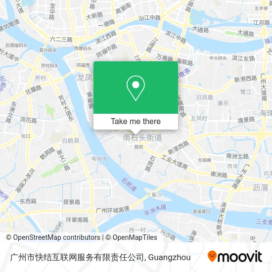 广州市快结互联网服务有限责任公司 map