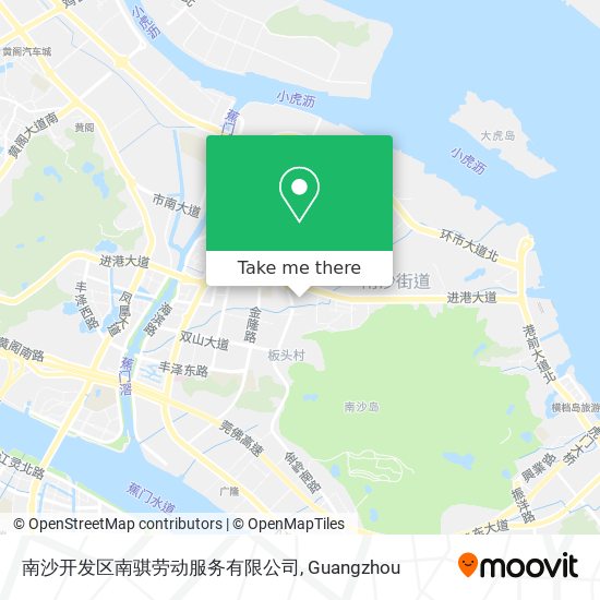 南沙开发区南骐劳动服务有限公司 map