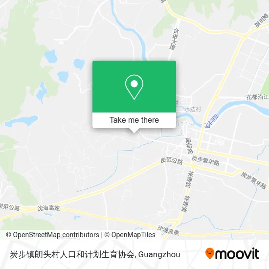 炭步镇朗头村人口和计划生育协会 map