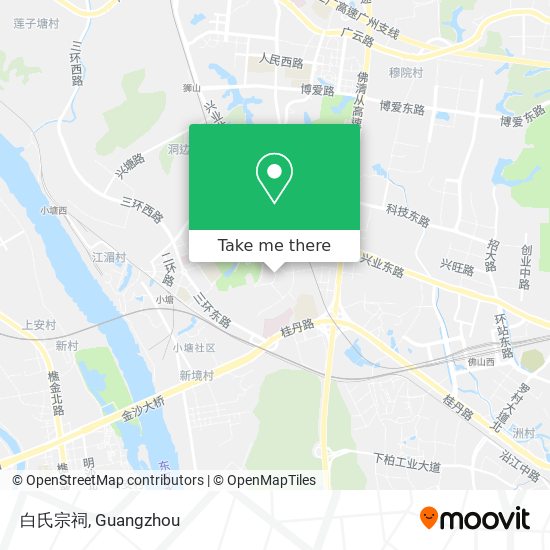 白氏宗祠 map