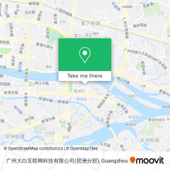 广州大白互联网科技有限公司(琶洲分部) map
