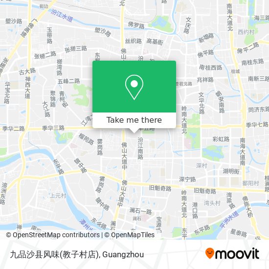 九品沙县风味(教子村店) map