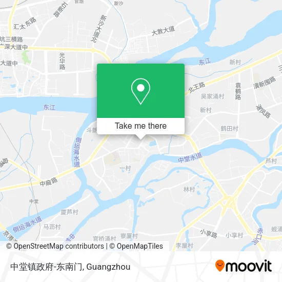 中堂镇政府-东南门 map