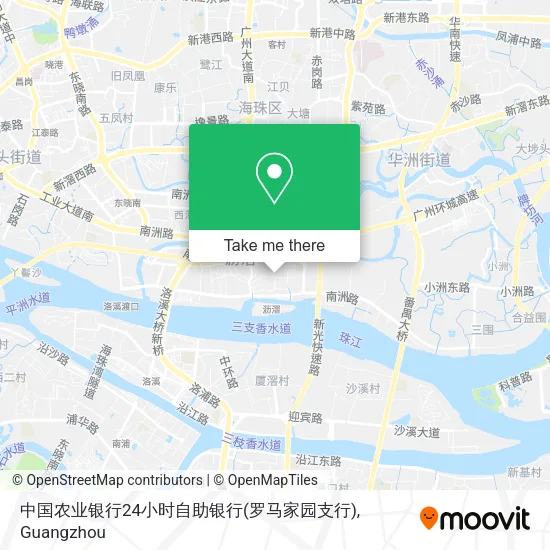 中国农业银行24小时自助银行(罗马家园支行) map