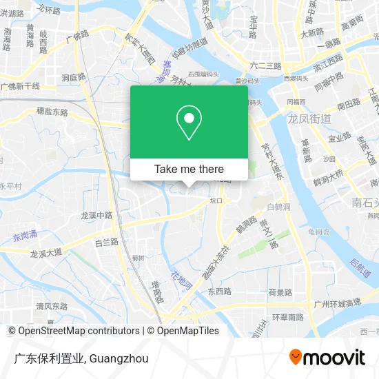 广东保利置业 map
