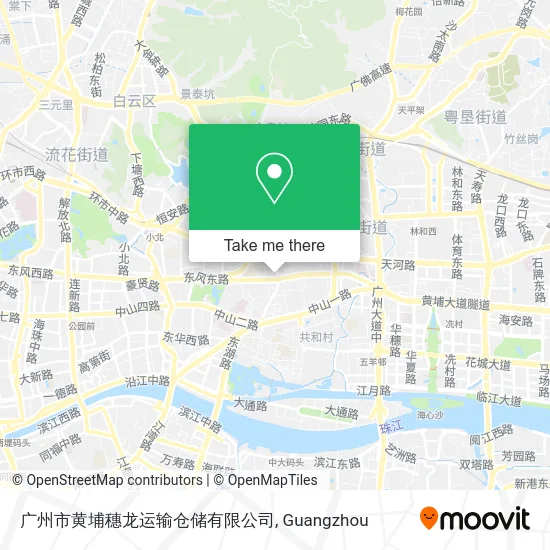 广州市黄埔穗龙运输仓储有限公司 map