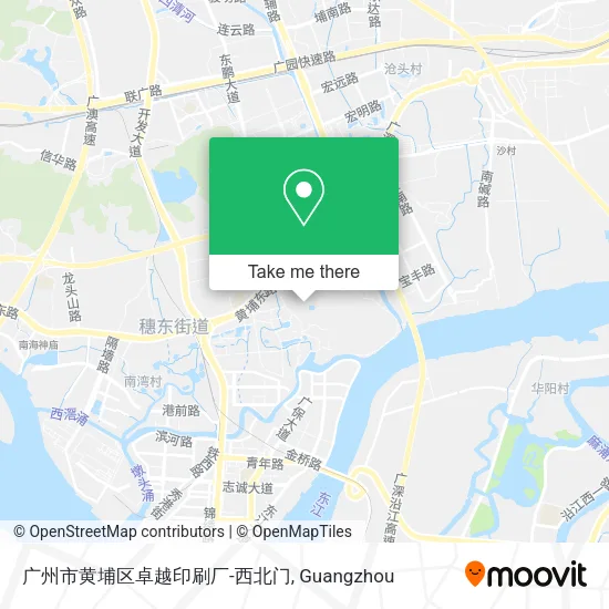 广州市黄埔区卓越印刷厂-西北门 map