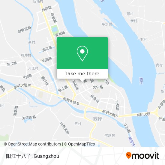 阳江十八子 map