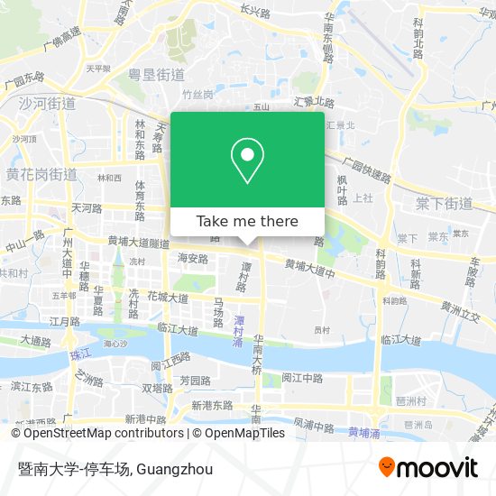 暨南大学-停车场 map