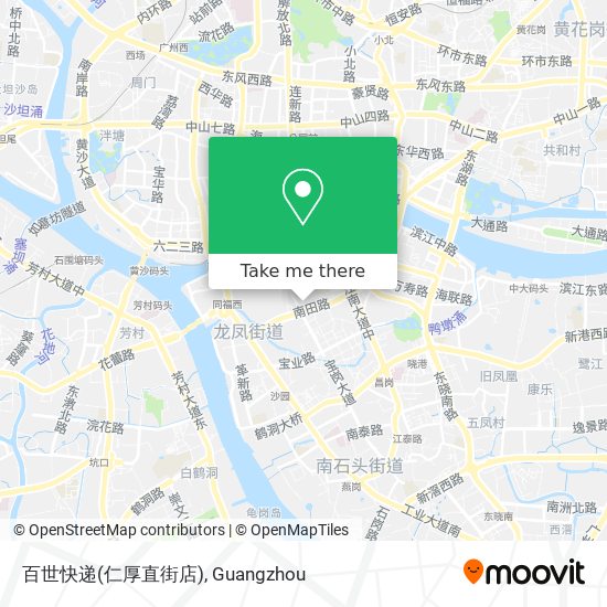 百世快递(仁厚直街店) map
