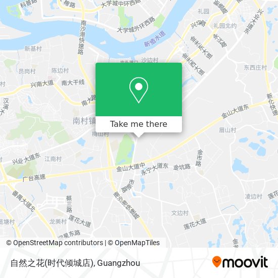 自然之花(时代倾城店) map