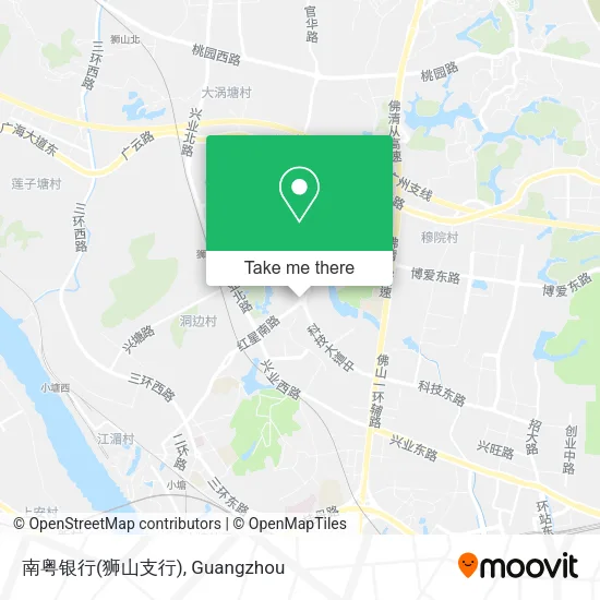 南粤银行(狮山支行) map