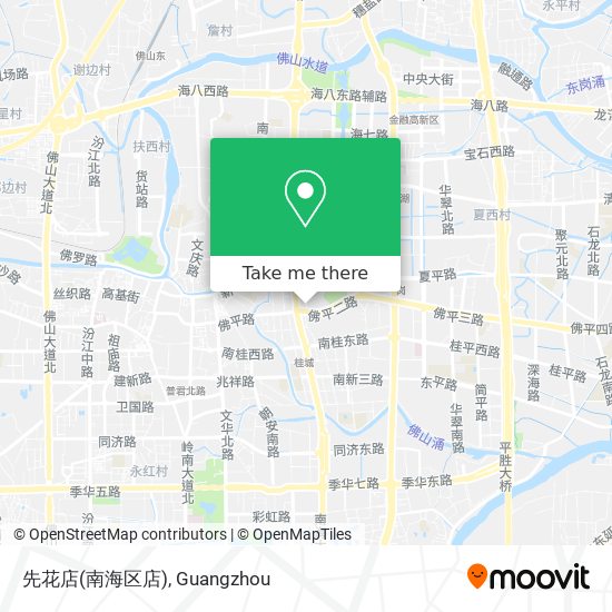 先花店(南海区店) map