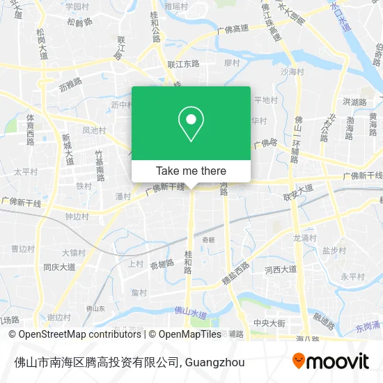 佛山市南海区腾高投资有限公司 map