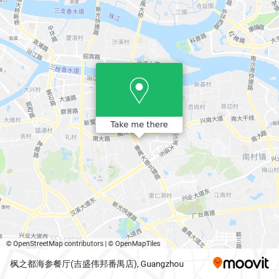 枫之都海参餐厅(吉盛伟邦番禺店) map
