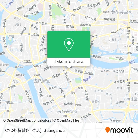 CYC外贸鞋(江湾店) map