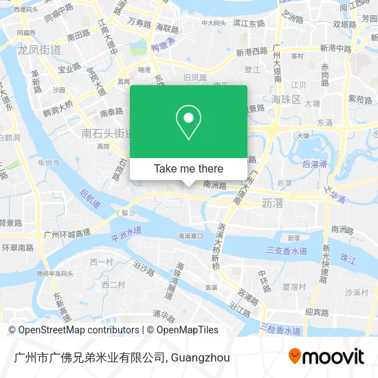 广州市广佛兄弟米业有限公司 map